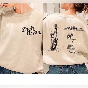 GILDAN woman’s Zach Bryan crew neck